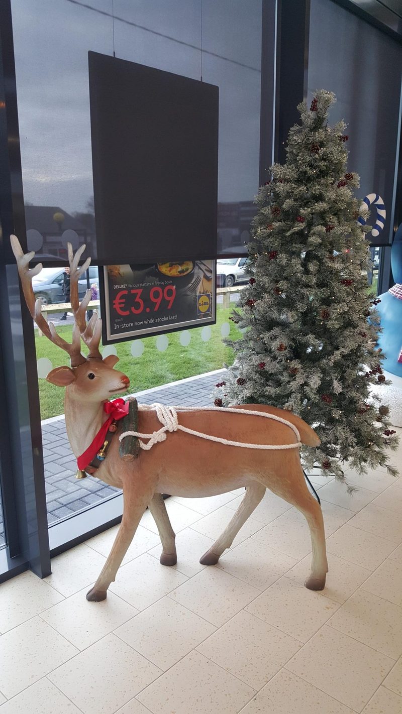 Realistic Life Size Reindeer