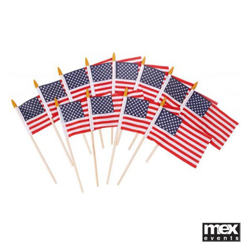 Handheld American Flags
