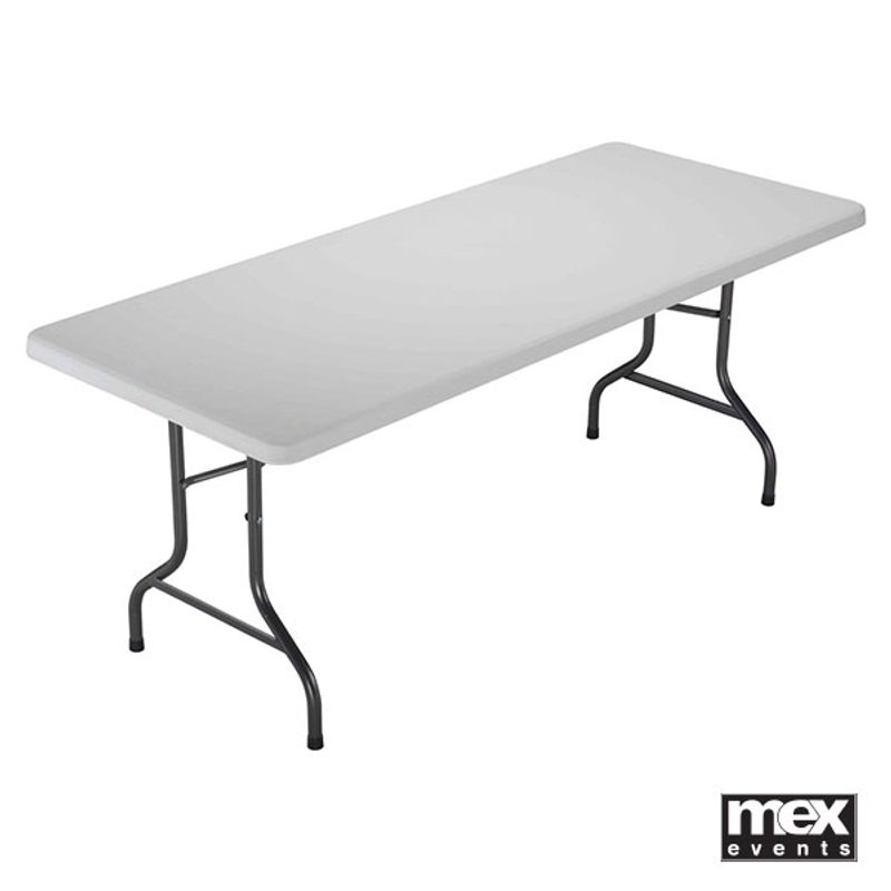6FT FOLDING RECTANGULAR TRESTLE TABLE