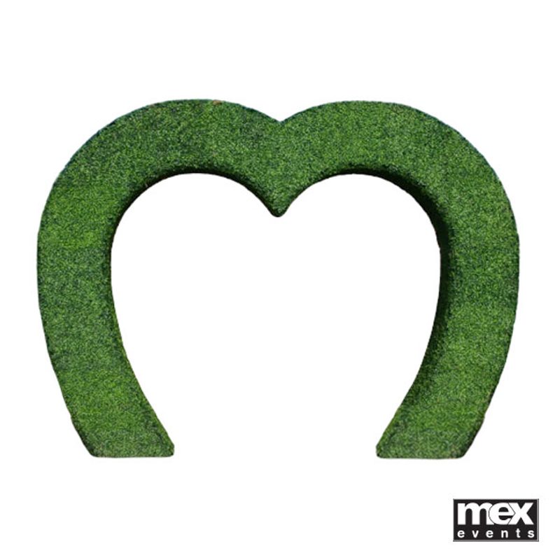 Grass Love Heart Arch