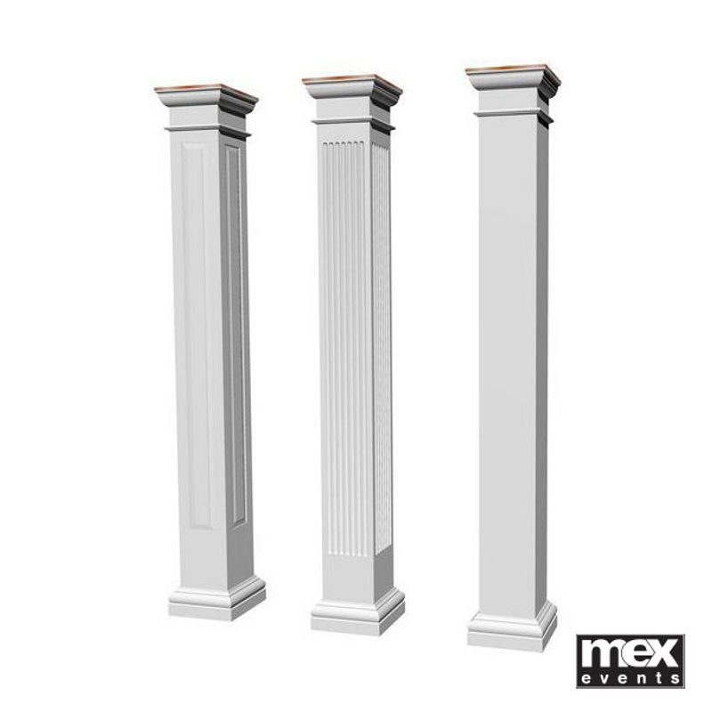 White Pillers / Columns