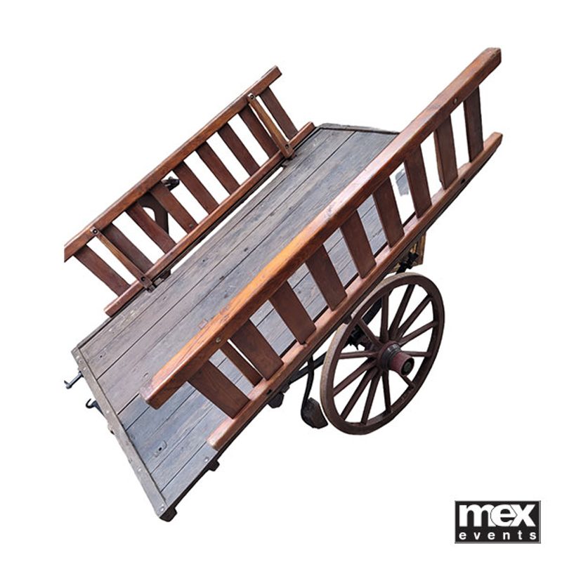 Traditional hay cart