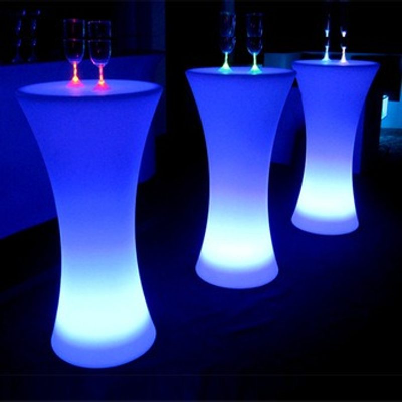 Illuminated Cocktail / Pod Tables