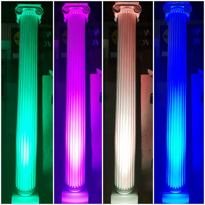 White Pillers / Columns