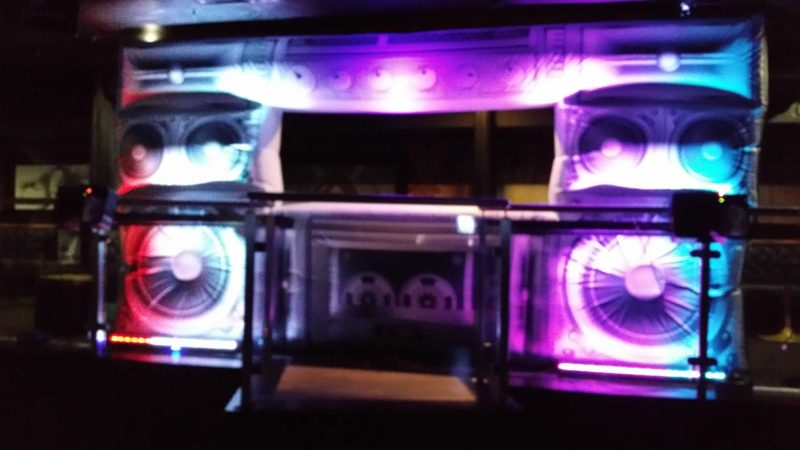 Giant Inflatable DJ Booth